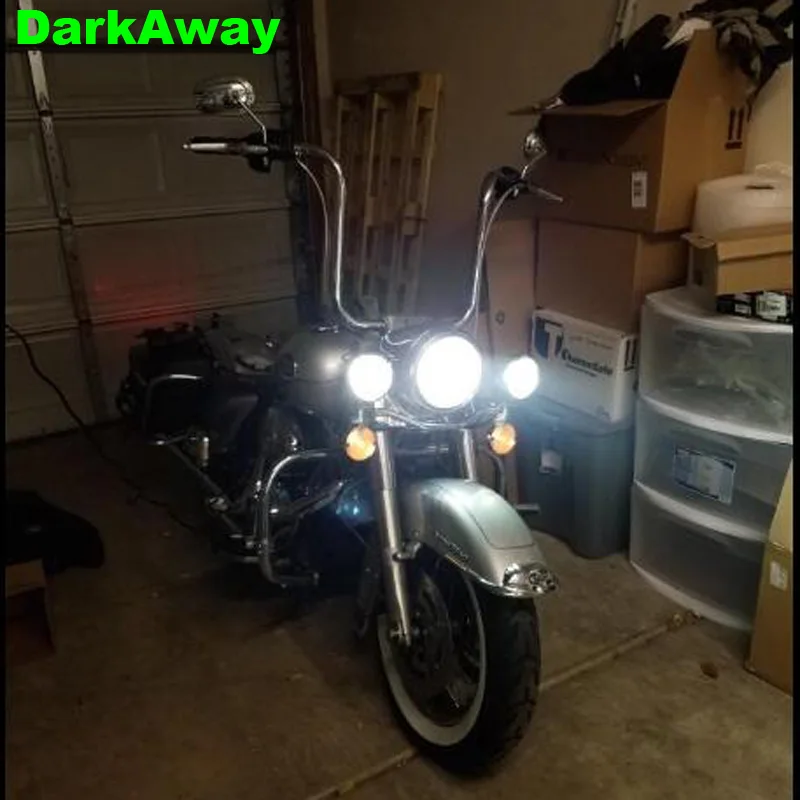 Motorcycle LED Headlight LH-M3mH4-12