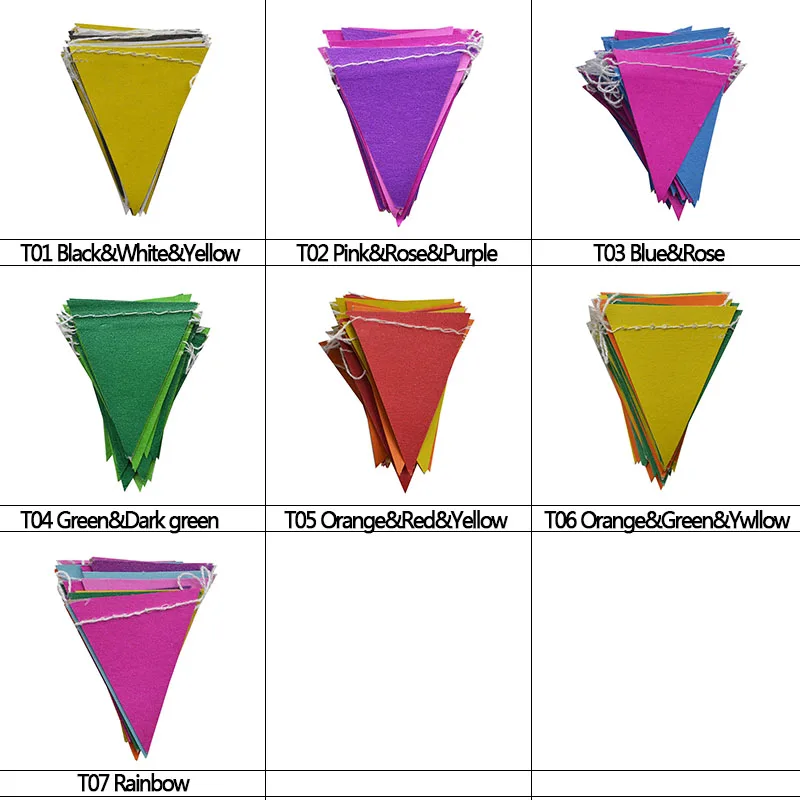 4 метровая гирлянда с радужным бумажным флагом, висячая гирлянда, декор для рукоделия, баннеры для детского душа, свадебные украшения, вечерние принадлежности
