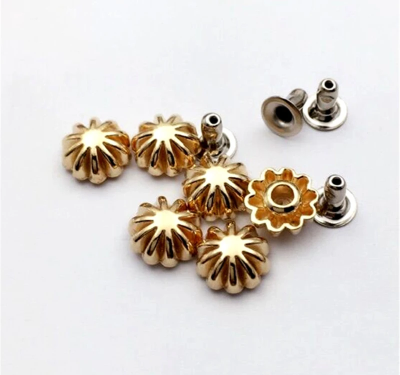 Pumkin daisy панк античные заклепки для одежды Кепка шпилька сумки шляпы обуви Джинсов