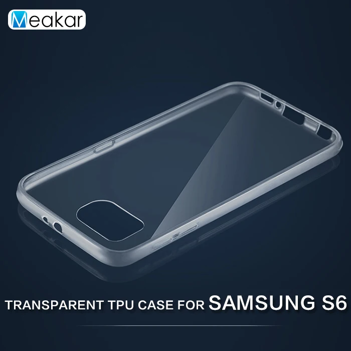 

Transparent Soft TPU Silicon 5.1For Samsung Galaxy S6 Case For Samsung Galaxy S6 G9200 G920 Cell Phone Cover Case