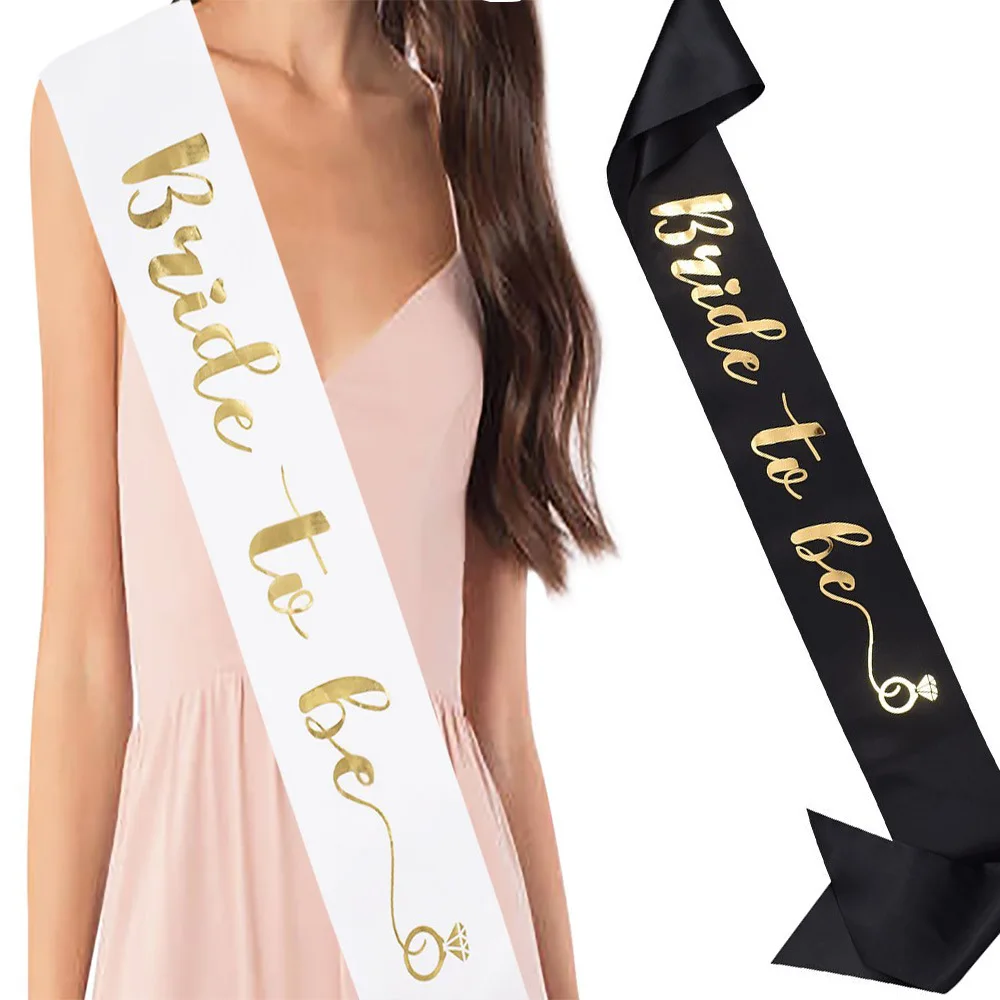 Bride-to-Be-DIY-Bridal-Sash-Bachelor-Party-Women-Decor-Wedding-Belt-Revelry-Party-Accessories-Bridal