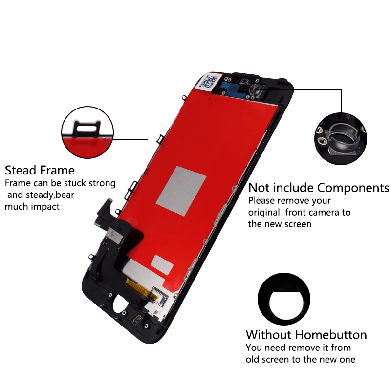 ЖК дисплей 4 7 дюйма класса AAA для Apple iPhone 7G с сенсорным экраном и дигитайзером в