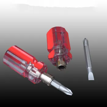 

Mini Telescopic Screwdriver Cross and Flat Blade Tip Ultra Short Screwdriver