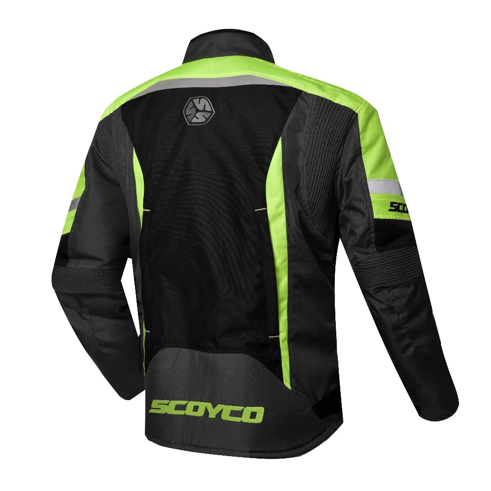 SCOYCO NEW Motorcycle Jacket Windproof Waterproof Coldproof Long Distance Touring Driving Clothing Motocross Jacket JK92