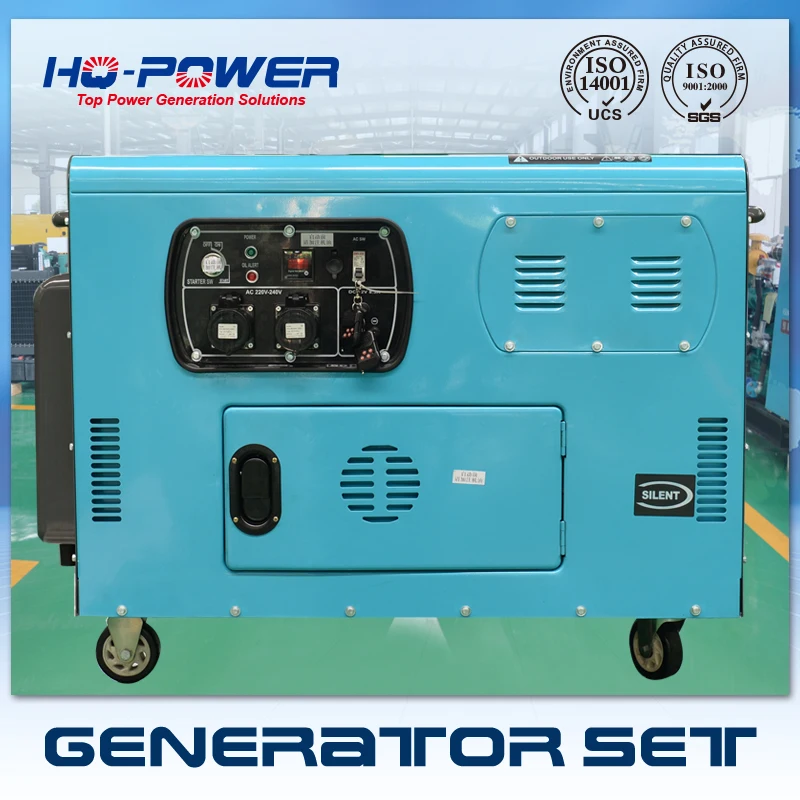 10KVA silent diesel  generator for home use