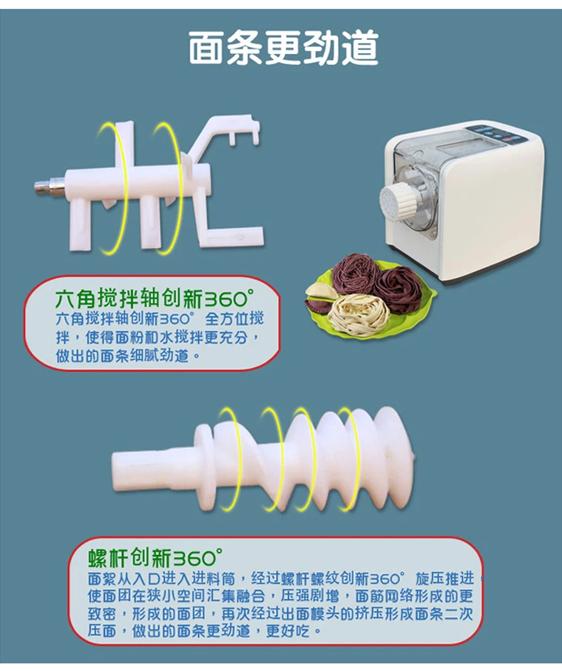 Умный дом многофункциональная электрическая лапша и макароны тестомеситель клецки крышка кухонный инструмент здоровое устройство DIY