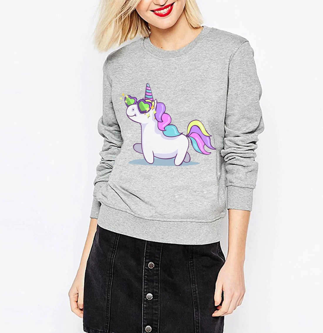 " Hipster Unicorn" sweatshirt 4