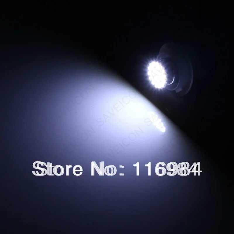 2 шт. х Автомобильный светодиодный супер белый BA15S 1156 22 SMD указатель поворота Фары