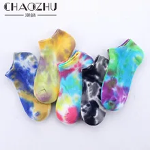 CHAOZHU/Новинка; 5 цветов; носки с наполовину махровым ворсом; плотные зимние носки; высококачественные носки для влюбленных из чесаного хлопка; носки унисекс