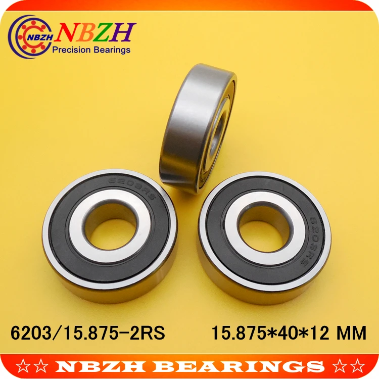 

High quality non-standard special bearings 6203-10 ZZ 6203-5/8 2RS 6203/15.875 -2RS 15.875*40*12mm