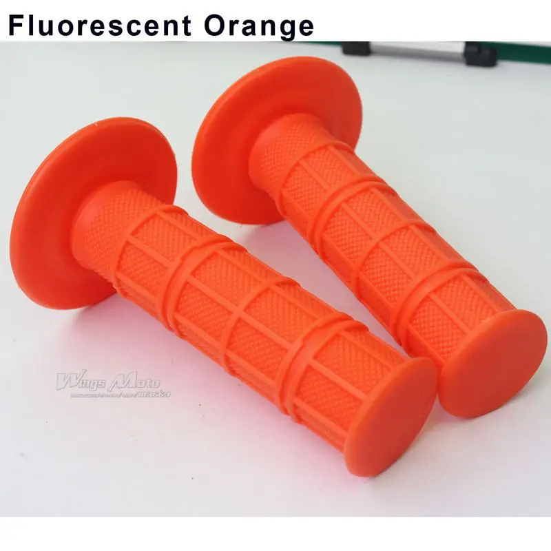 UNIVERSAL SOFT RUBBER MOTORCYCLE HAND GRIPS DIRTBIKE FIT 22MM