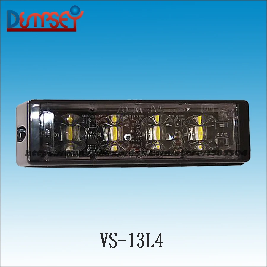 Dempsey 4 Led Car Warning Light Flashing Lamp Emergency Beacon Light