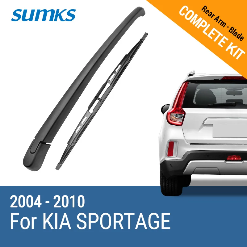 Задний стеклоочиститель SUMKS и рычаг для KIA SPORTAGE 2004 2005 2006 2007 2008 2009 2010|rear wiper|kia sportage rear