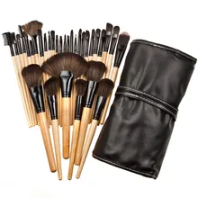 2016 New 32pcs/set Professional Make up Brush Set Kits Face Lip Eye Eyelash Eyebrow Foundation Blusher Face Powder High Quality