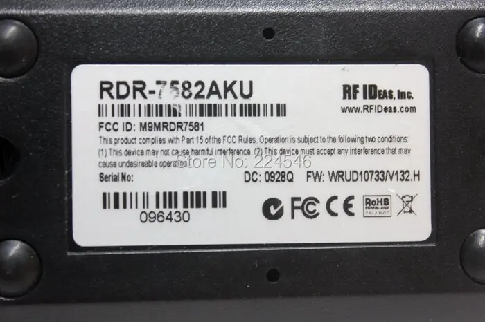 RF IDEAS RDR-7582AKU-3