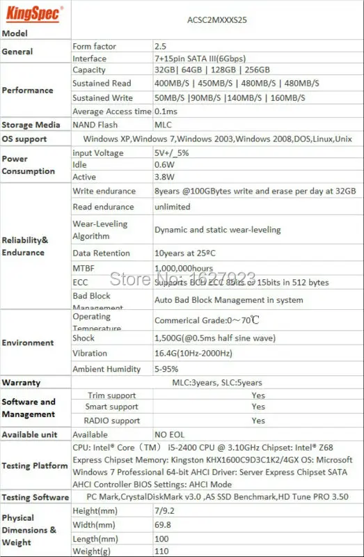 XT DATASHEET