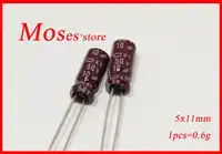 50ボルト10 uf 100%オリジナル新しいNI-PPON CHEMI-CON ncc kyシリーズ電解コンデンサ容量ラジアル5 × 11ミリメートル(500ピース)
