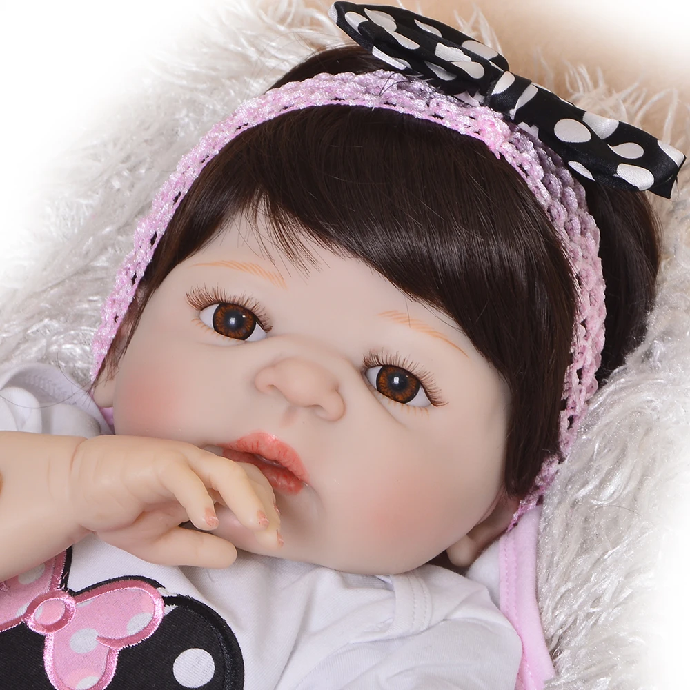 Bebes reborn corpo de silicone inteiro полное Силиконовое боди для новорожденных девочек куклы