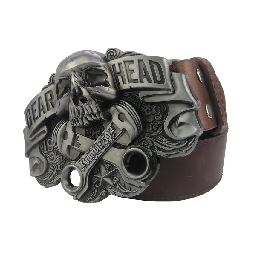 Пряжка для ремня с металлическим черепом ковбойские пряжки для ремня с ...