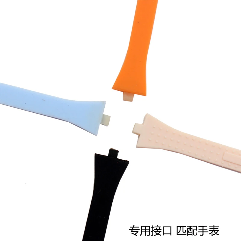 UYONG quality Rubber watchband Fit K4U236 K4U231 Women's soft silicone waterproof fashion strap 3mm lug +tools
