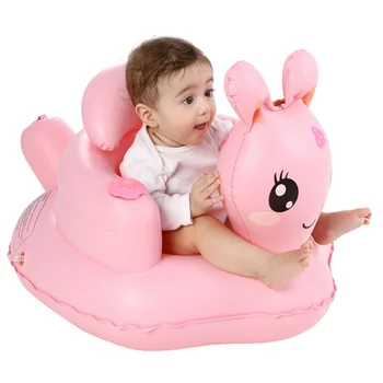 

Multifunctional Inflatable Baby Sofa Inflatable Seat Kids Dinner Chair Portable Bath Stool For Babies