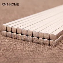 ПРД-Главная корейский нержавеющая сталь Палочки для еды металлические палочки квадратный плоский многоразовые Хаши посуда столовые приборы палочками 3 пары