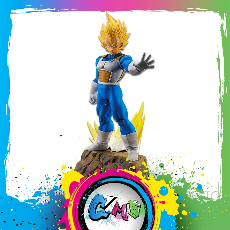 

CMT Origianl Banpresto Dragon Ball Z DBZ Absolute Perfection Figure Super Saiyan Vegeta Anime PVC Toys Figure