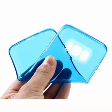 Для Samsung Galaxy S8 S8 плюс толстый прозрачный силиконовый гель случае Толщина Кристалл задняя крышка телефона чехол 100 шт./лот