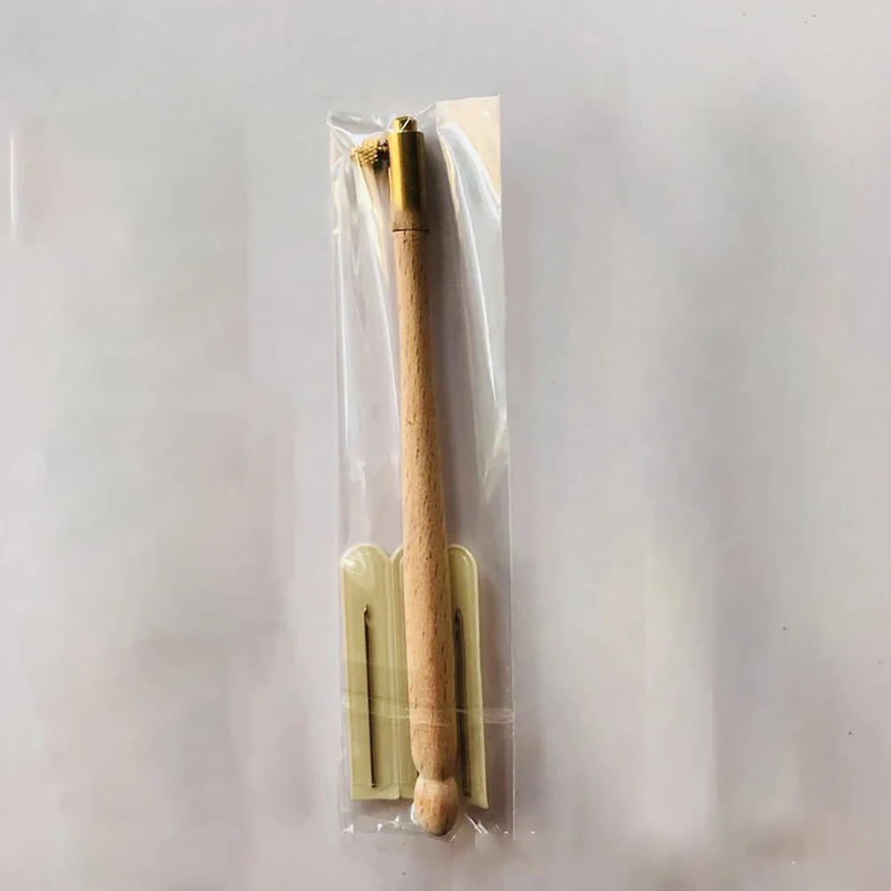 Поделки из Бисера обруч тамбур крючком ремесло французский Металл вышивка с 3 иглами прочный Швейная деревянная ручка инструмента легкий
