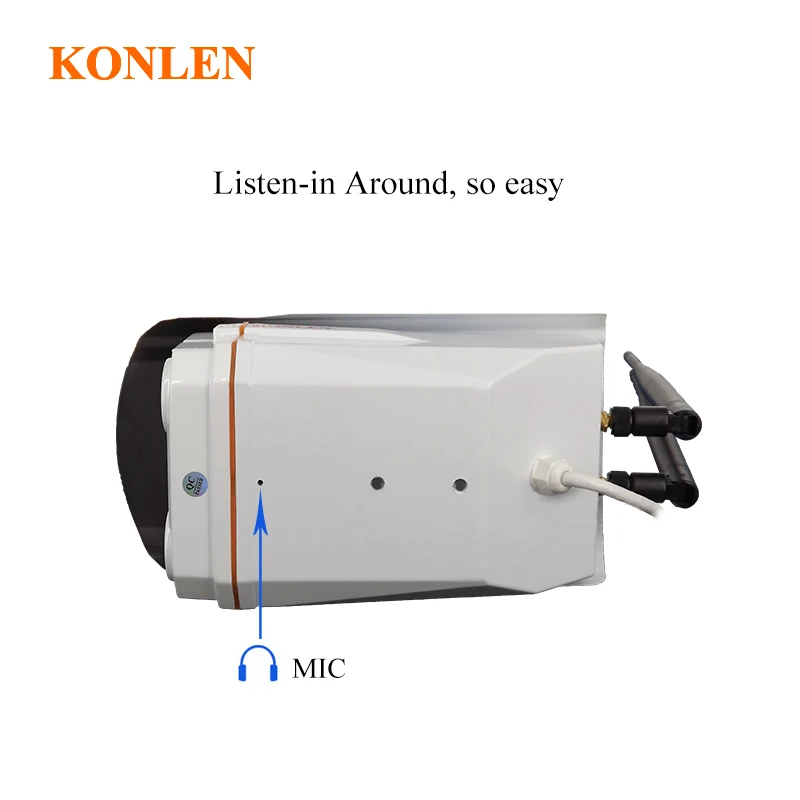 Камера видеонаблюдения Camhi 1080P Zoom IP водонепроницаемая Wi Fi 5X оптическая 2 МП Full HD
