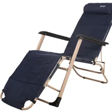 L04 Портативный пляжный шезлонг двойного назначения складной стул Сильный Кемпинг Военная кроватка уличные кровати с регулируемой спинкой и подставкой для ног