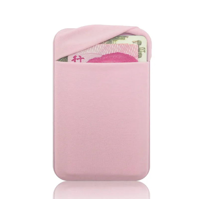 Универсальный Эластичный лайкровый Чехол-бумажник для сотового телефона кредитный ID держатель для карт карман с 3M клей для iPhone Xiaomi huawei чехол