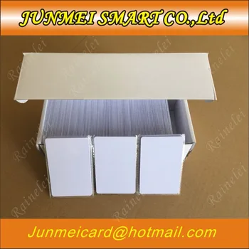 

1000pcs Blank PVC UHF White Card UHF RFID Windsheild Card Alien Higgs3 ISO 18000-6C (GEN2)