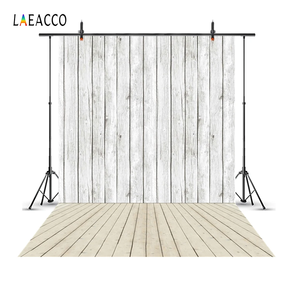 

Laeacco Vertical Wood Grain Wall Wooden Floor Photo Backgrounds Digital Customized Photography Backdrops For Photo Studio