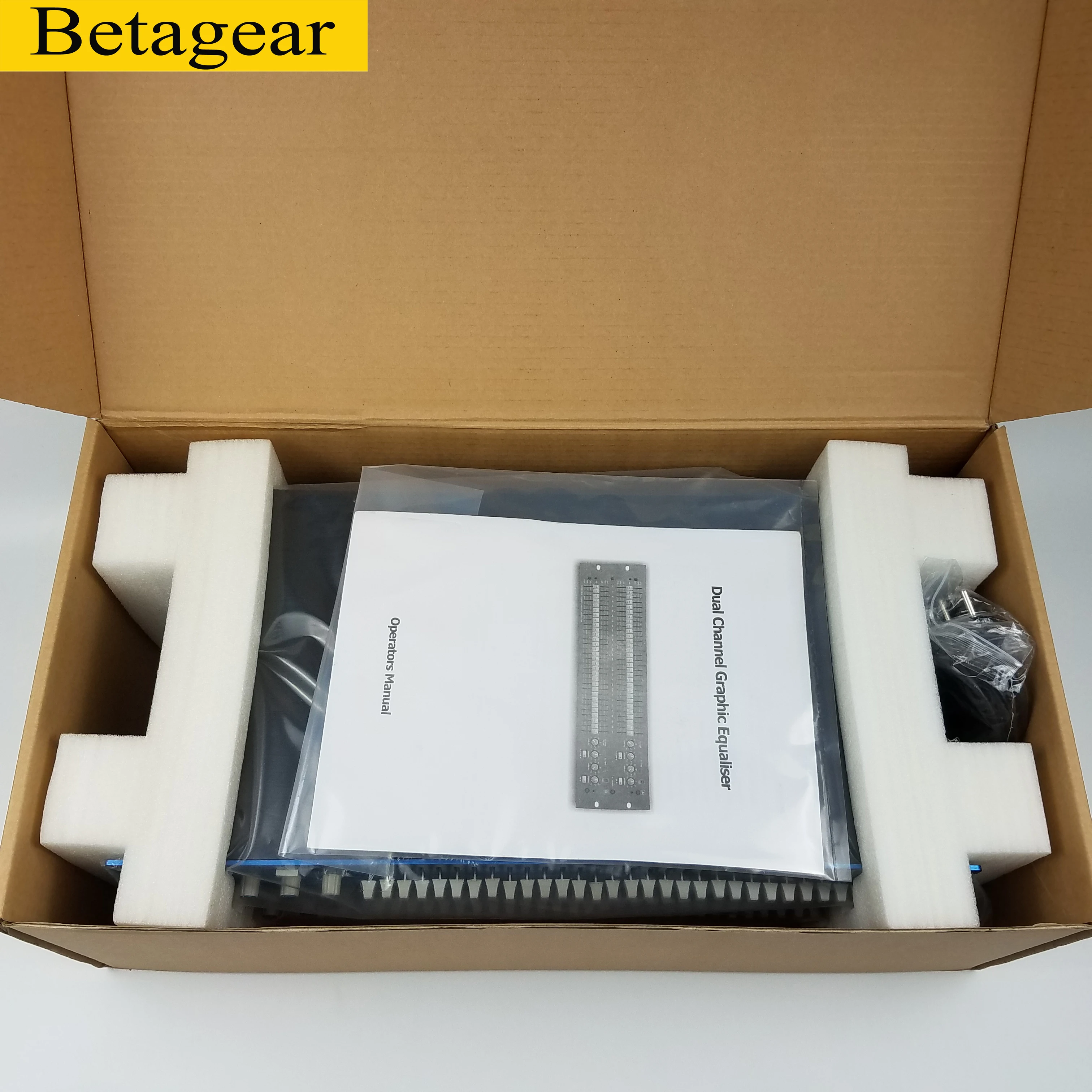 Betagear EQ GQ600 ecualizador grafico equalizador profissional gq600 graphic eq studio equipment 31 band eq equalizer audio