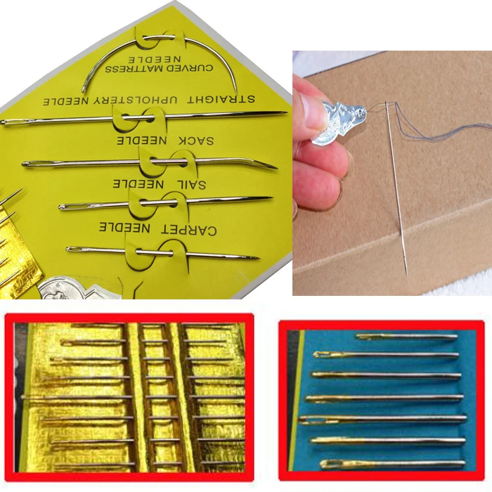 1Set(27PCS) Stainless Steel Sewing Needles Sewing Pins Set Home DIY Crafts Household Sewing