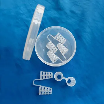

Eliminates Snoring Silicone Stop Snore Device Anti-snoring Nose Clip Sleep Apnea Aid Care Aid Equipment 4Pcs 1Box