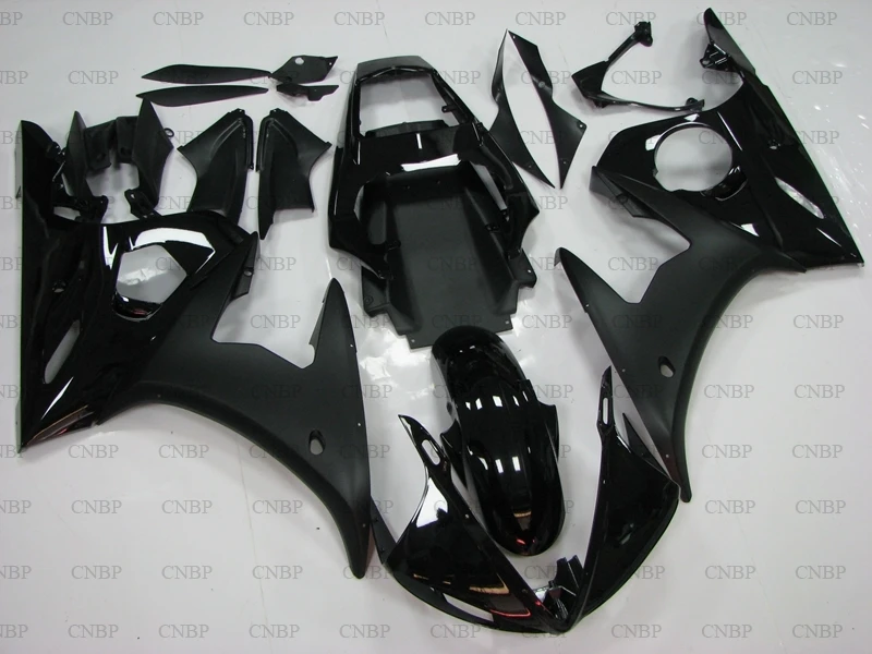 

for YAMAHA YZFR6 03 05 Fairing YZF R6 2003 - 2005 Black Motorcycle Fairing YZF600 R6 2003 Fairing