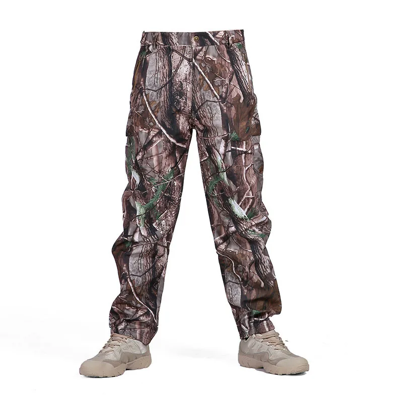  Army Military TAD Shark Skin Soft Shell Tactical Pants 4XL Waterproof Breathable Skiing Camping Com