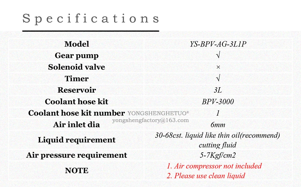 YS-BPV-AG-3L1P