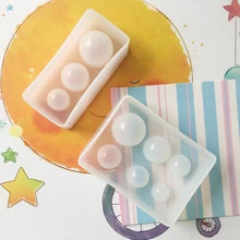 Прозрачная силиконовая форма, смола, декоративная поделка, сделай сам, разные размеры, Вселенский шар, shpe тип формы для эпоксидной смолы, для ювелирных изделий