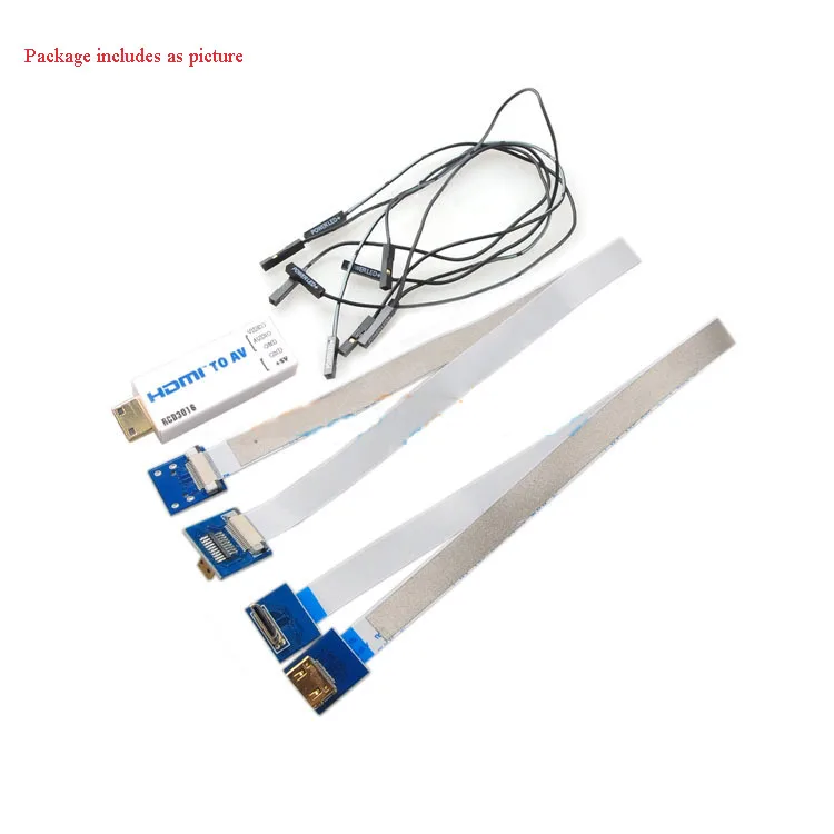 

Yuenhoang 1PC RCD3016 Universal HDMI to AV Conversion Card with Micro Mini HDMI Interface for Aircraft GH3 GH4 BMPCC 5D Camera