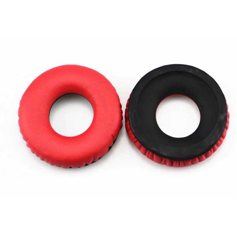 Foam Ear Pads Cushions for Sennheiser HD25-1 II HD25 Headphones Red Black High Quality 12.6 (8)