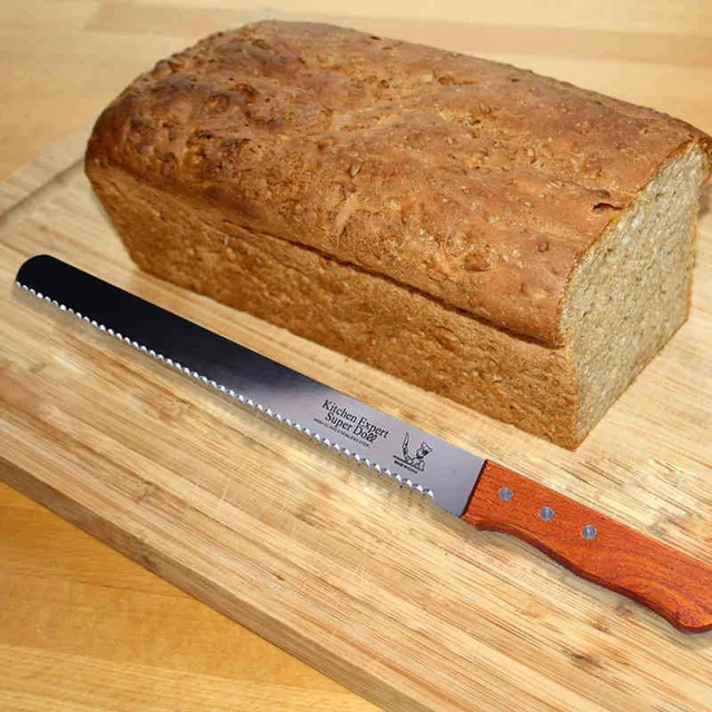 Sedu 810 Stainless Steel Serrated Bread Knife Toast Cake Cutting