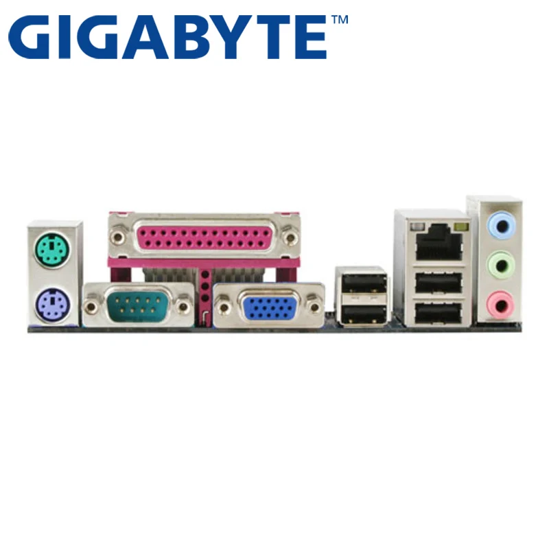Десктопная Материнская плата GIGABYTE Φ Socket AM2 для Athlon 64 FX X2 Dual empron DDR2 8G б/у|Материнские