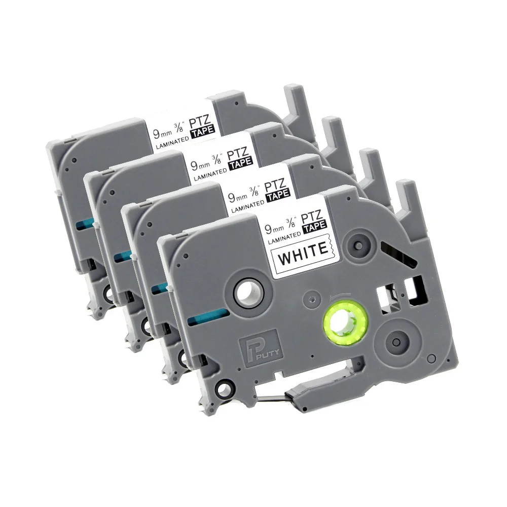 Compatible Label Tape 9mm Black On White Tze 221 For Brother Label