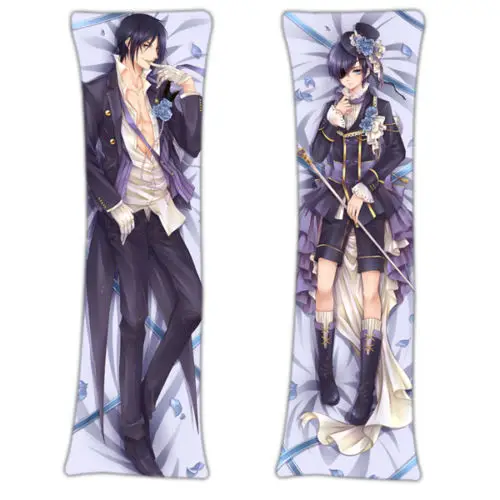 Новый аниме черный дворецкий Hug наволочка японская Подушка H2769|japanese pillow cover|pillow