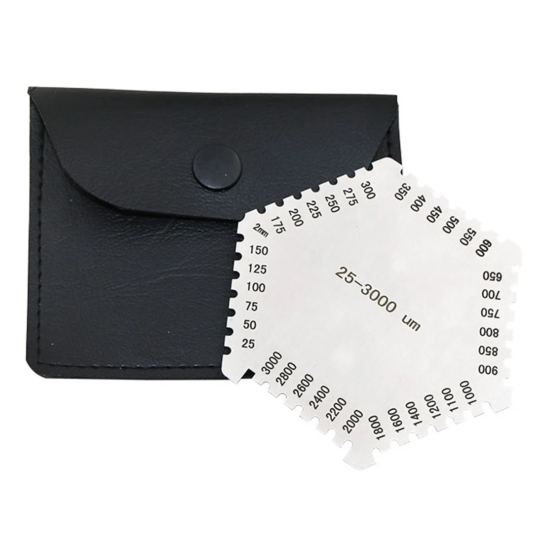 25 3000um/25um 1pc High Precision Hexagon Wet Film Comb Wet Film