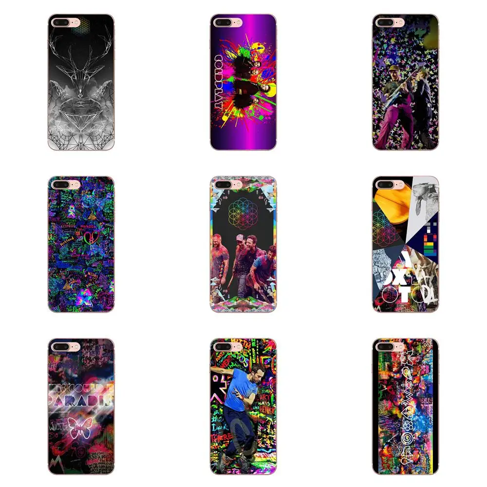 Для Apple iPhone 4 4S 5 5C 5S SE 6 6S 7 8 Plus X XS Max XR мягкий чехол для мобильного телефона Covsr Coldplay |