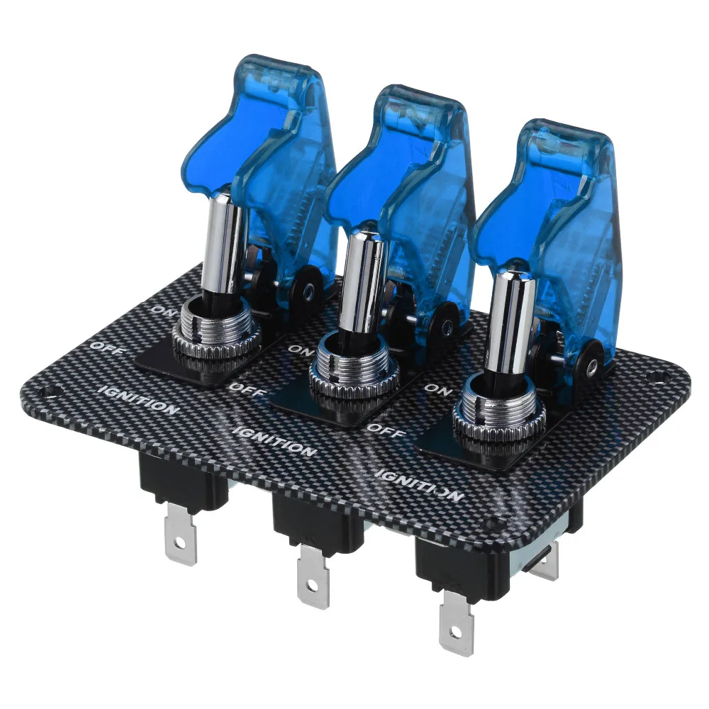 

High Quality Car Toggle Combination Switch with LED Indicator DC12V 20A